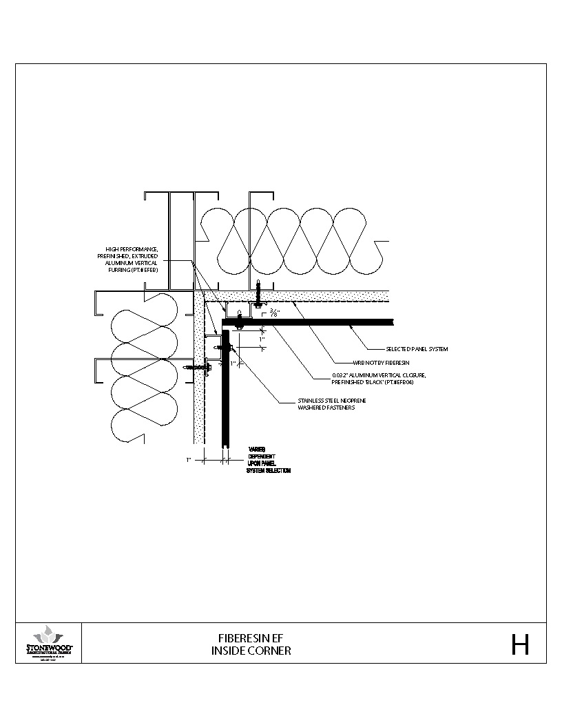 Uninsulated Inside Corner H PDF