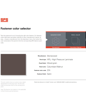 EF Color Codes